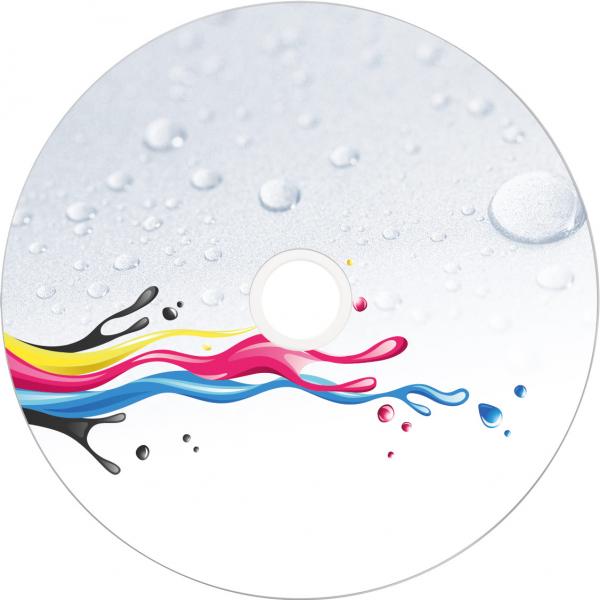 50x Primeon DVD+R DL 8,5Gb 240Min 8x photo-on-disc ultragloss Water ...